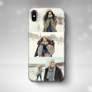 3 Photo Collage - iPhone 3D Personalised Phone Case - Cornish Custom Creations