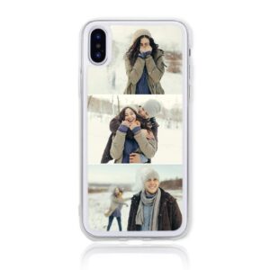 3 Photo Collage - iPhone Clear Phone Case - Cornish Custom Creations