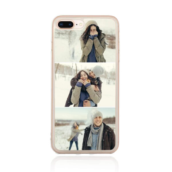 3 Photo Collage - iPhone Clear Phone Case - Cornish Custom Creations