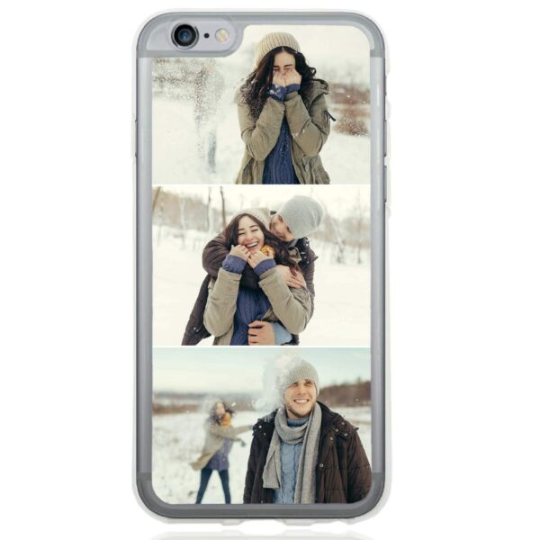 3 Photo Collage - iPhone Clear Phone Case - Cornish Custom Creations