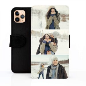 3 Photo Collage | iPhone Wallet Phone Case - Cornish Custom Creations