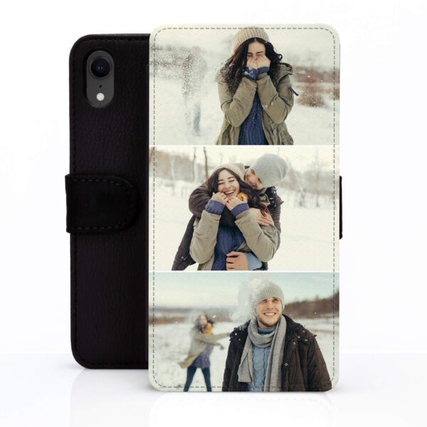 3 Photo Collage | iPhone Wallet Phone Case - Cornish Custom Creations