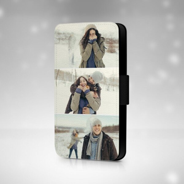 3 Photo Collage | Samsung Galaxy Wallet Phone Case - Cornish Custom Creations