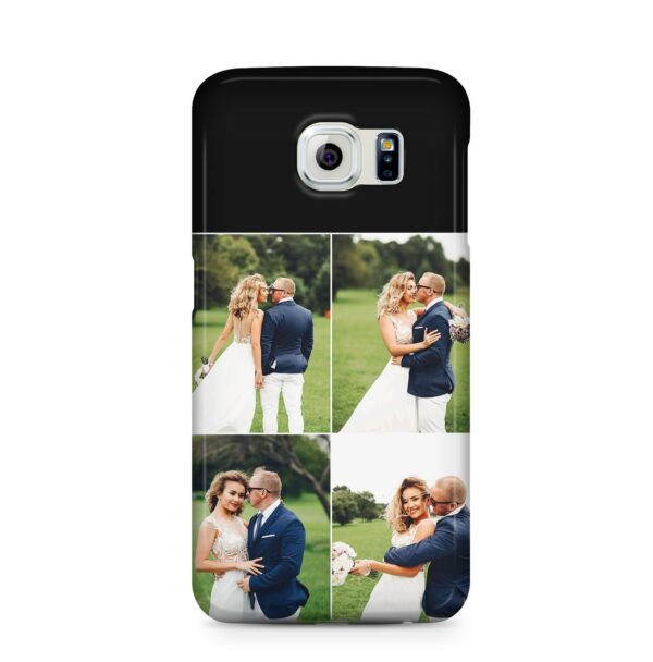 4 Photo Collage Samsung Galaxy 3D Phone Case - Cornish Custom Creations