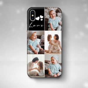 5 Photo Collage - iPhone 3D Personalised Phone Case - Cornish Custom Creations