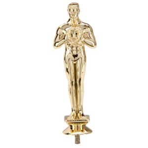 Achievement Male Plastic Figure Gold - Cornish Custom Creations