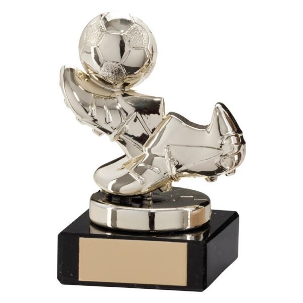 Agility Boot & Ball Football Trophy Gold - Cornish Custom Creations