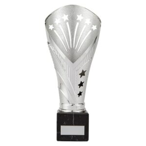 All Stars Large Rapid Trophy Silver - Cornish Custom Creations