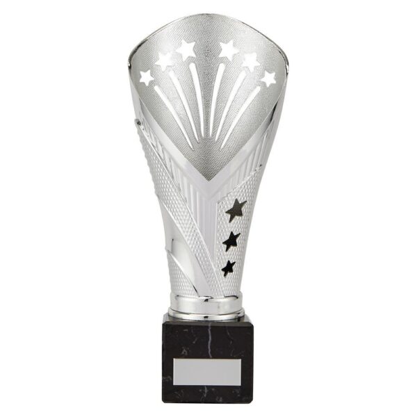 All Stars Large Rapid Trophy Silver - Cornish Custom Creations