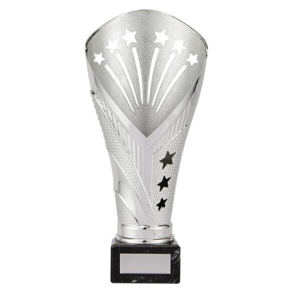 All Stars Large Rapid Trophy Silver - Cornish Custom Creations