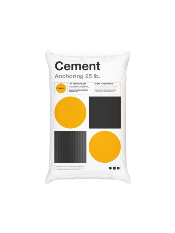 Anchoring Cement (25 Lb.) - Engrave Express