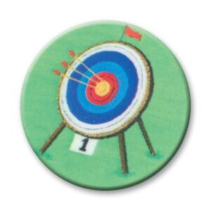 Archery Target 25mm - Cornish Custom Creations