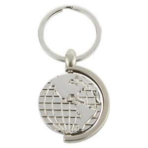 Aspire Globe Keyring - Cornish Custom Creations