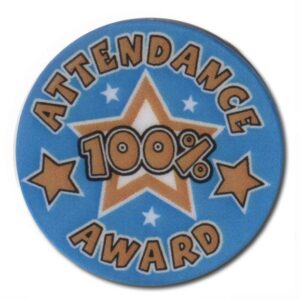 Attendance Award 25mm - Cornish Custom Creations