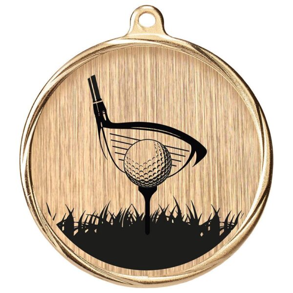 Aurum Golf Medal Gold - Cornish Custom Creations