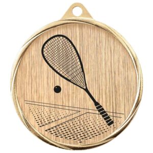 Aurum Squash Medal Gold - Cornish Custom Creations