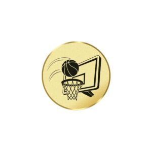 Basketball Gold 25mm - Cornish Custom Creations