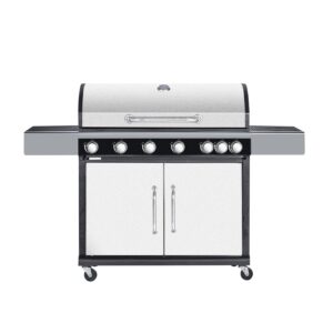 Black 3-Burner Liquid Propane Gas Grill - Engrave Express