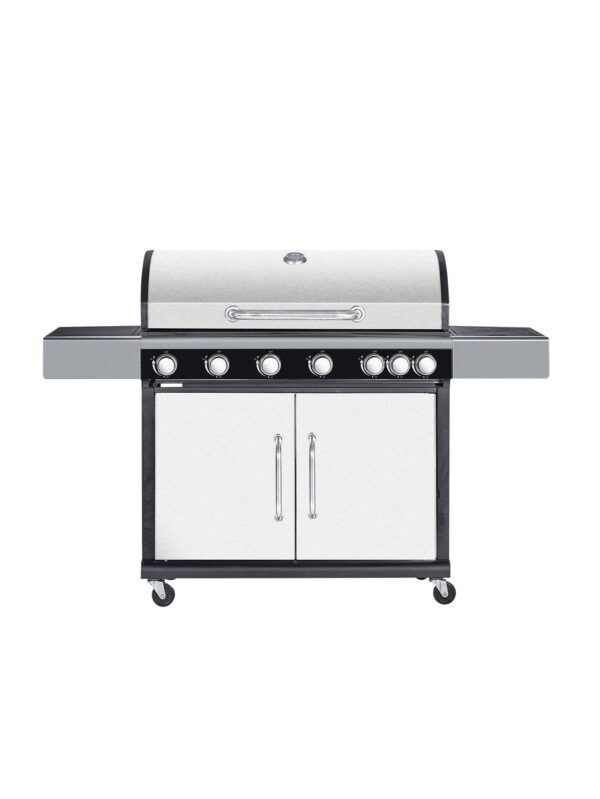 Black 3-Burner Liquid Propane Gas Grill - Engrave Express