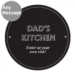 Black House and Garden Sign - Engrave Express