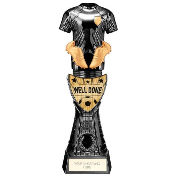 Black Viper Football Well Done Award - Cornish Custom Creations