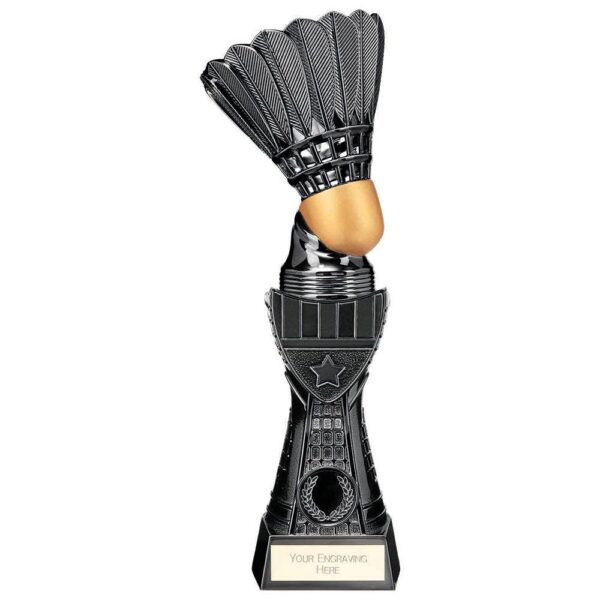 Black Viper Tower Badminton Award - Engrave Express