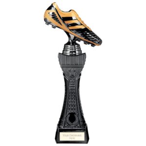 Black Viper Tower Football Boot Award - Cornish Custom Creations