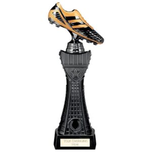Black Viper Tower Football Boot Award - Cornish Custom Creations