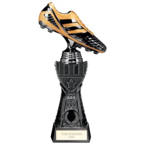 Black Viper Tower Football Boot Award - Cornish Custom Creations