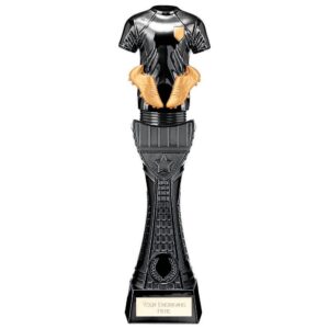 Black Viper Tower Football Strip Award - Cornish Custom Creations