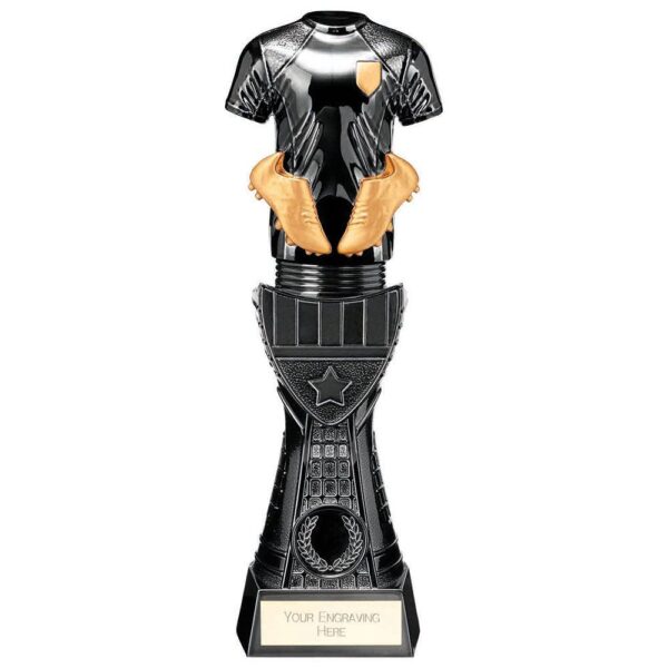 Black Viper Tower Football Strip Award - Cornish Custom Creations