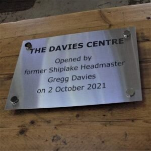 Brushed Stainless Steel Plaque A3 - Engrave Express