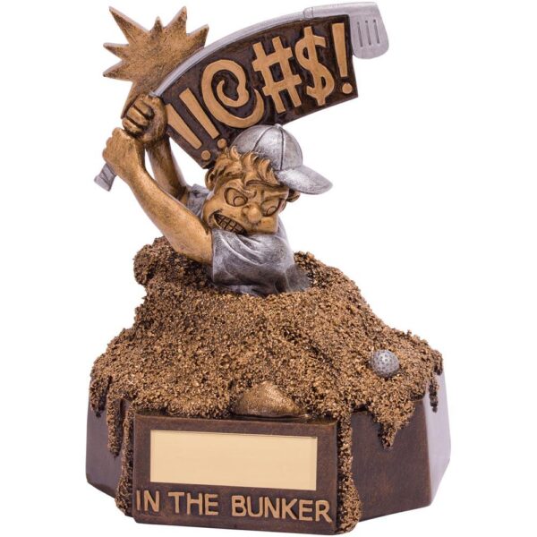 Bunker Blues Golf Award - Cornish Custom Creations