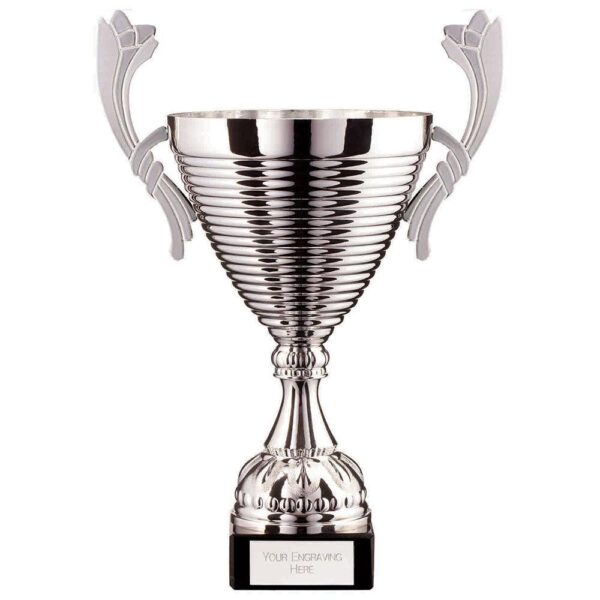 Cascade Cup Silver 300mm - Cornish Custom Creations