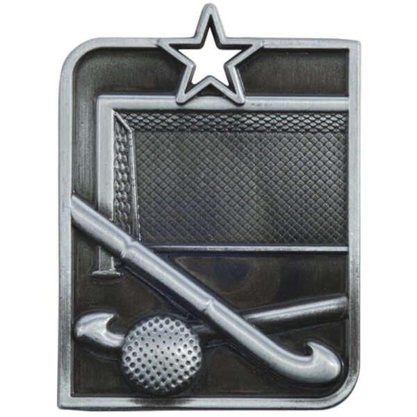 Centurion Star Series Hockey Medal Silver - Cornish Custom Creations