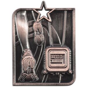 Centurion Star Series Running Medal Bronze - Cornish Custom Creations