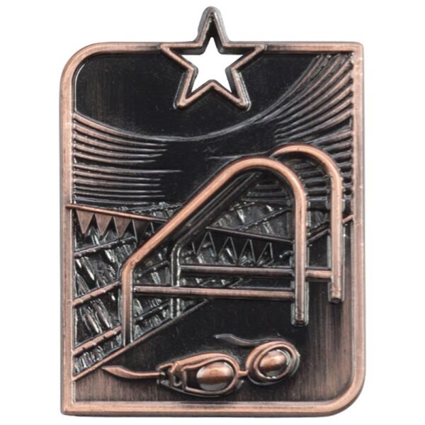 Centurion Star Series Swimming Medal Bronze - Cornish Custom Creations