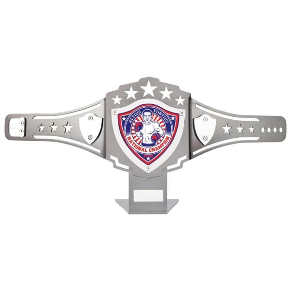 Champion Contact Sport Nickel Plated Belt - Cornish Custom Creations