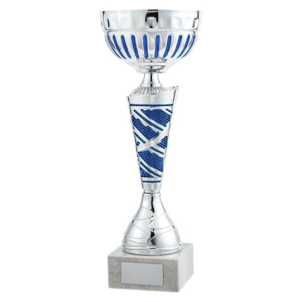 Charleston Cup Silver & Blue - Cornish Custom Creations