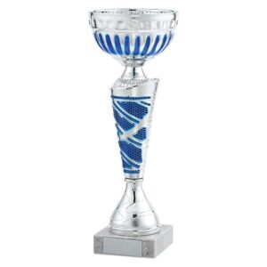 Charleston Cup Silver & Blue - Cornish Custom Creations