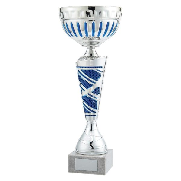 Charleston Cup Silver & Blue - Cornish Custom Creations