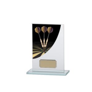 Colour Curve Darts Jade Glass Award - Cornish Custom Creations