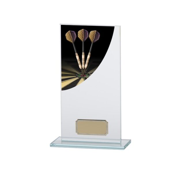 Colour Curve Darts Jade Glass Award - Cornish Custom Creations