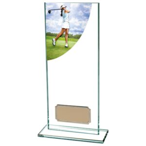 Colour Curve Golf Female Jade Glass - Cornish Custom Creations