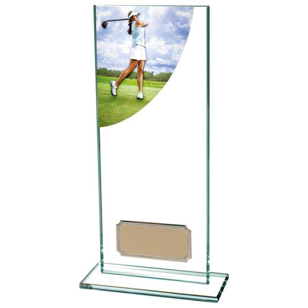 Colour Curve Golf Female Jade Glass - Cornish Custom Creations