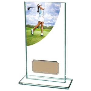 Colour Curve Golf Female Jade Glass - Cornish Custom Creations