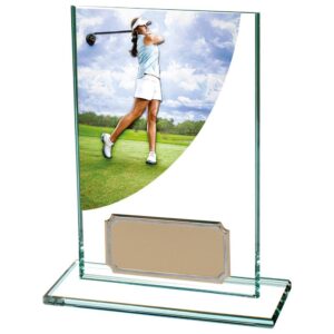 Colour Curve Golf Female Jade Glass - Cornish Custom Creations