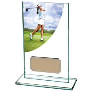 Colour Curve Golf Female Jade Glass - Cornish Custom Creations