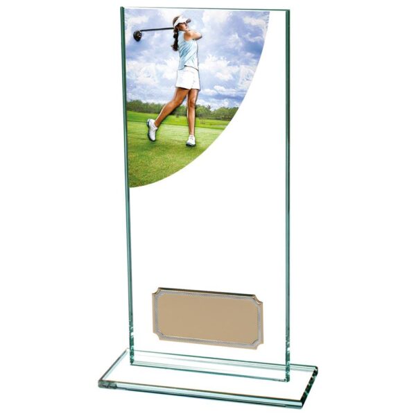 Colour Curve Golf Female Jade Glass - Cornish Custom Creations