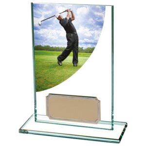 Colour Curve Golf Male Jade Glass - Cornish Custom Creations